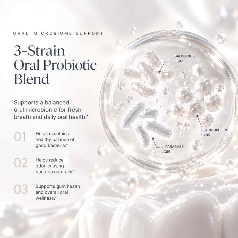 3-Strain Oral Probiotic Blend